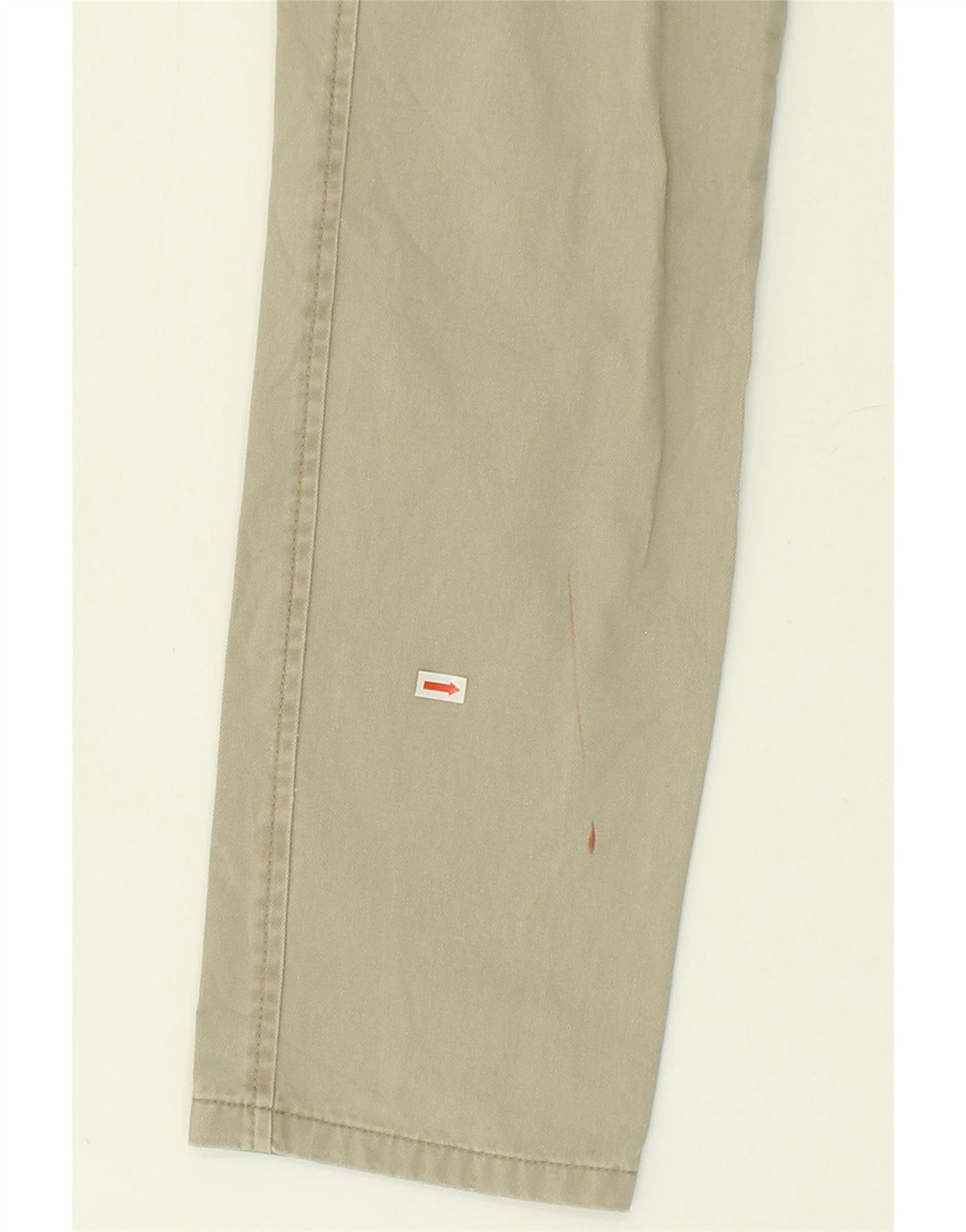 OVS Womens Slim Cargo Trousers IT 46 Large W32 L31 Beige Cotton Vintage OVS and Second-Hand OVS from Messina Hembry 