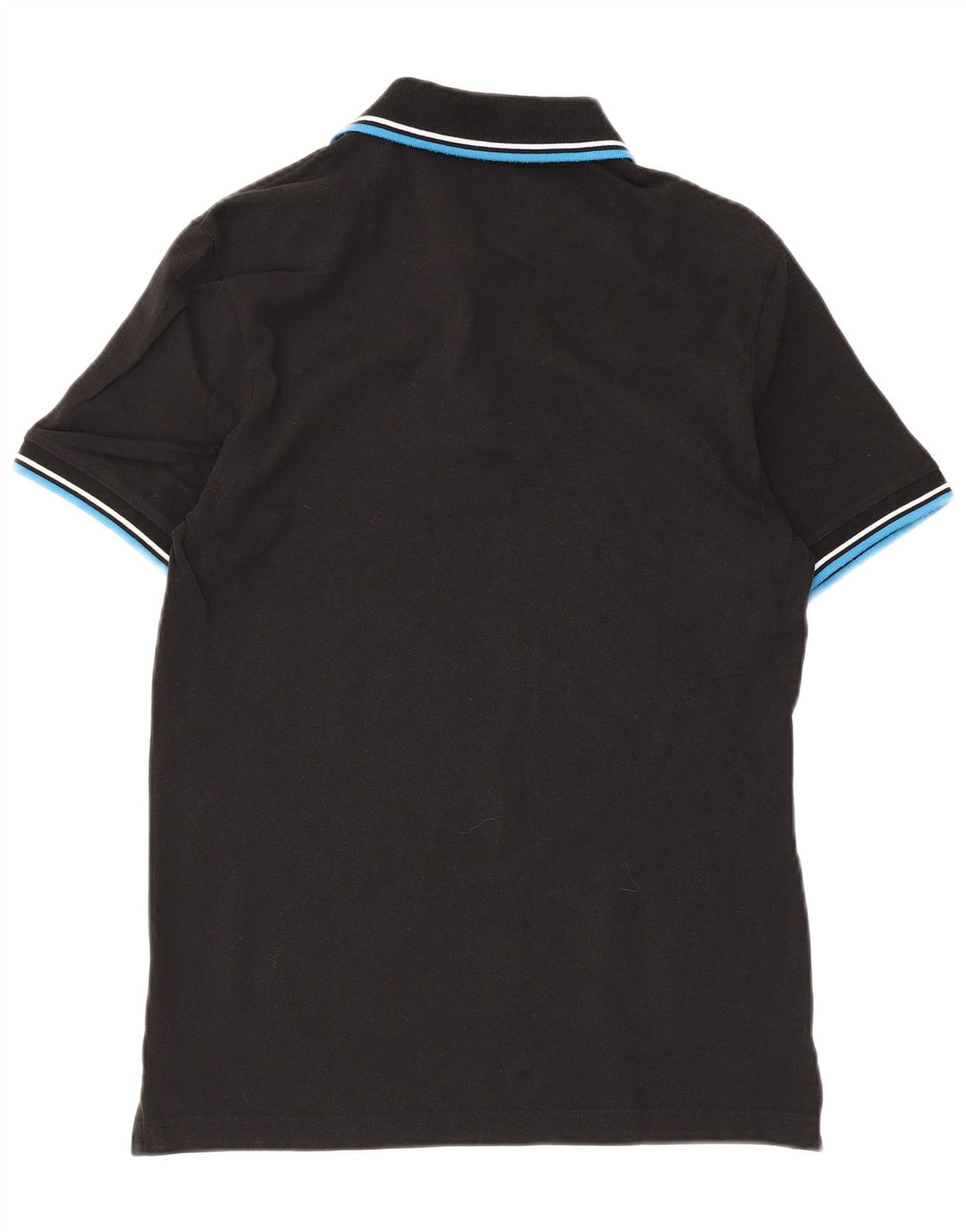Camisa polo masculina Diadora pequena preta