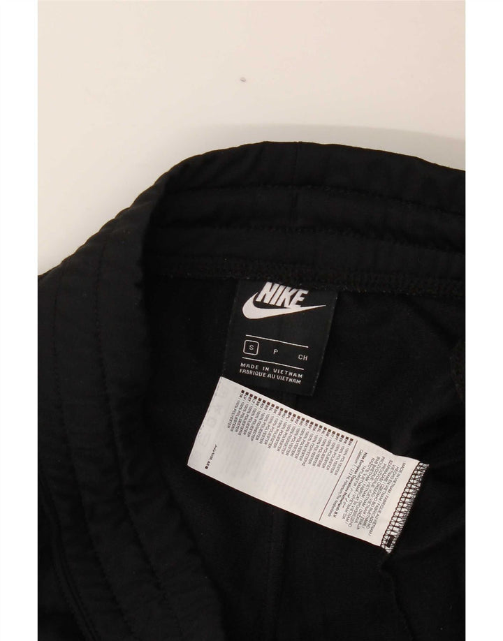 Calça de treino feminina Nike Joggers UK 10 pequeno poliéster preto