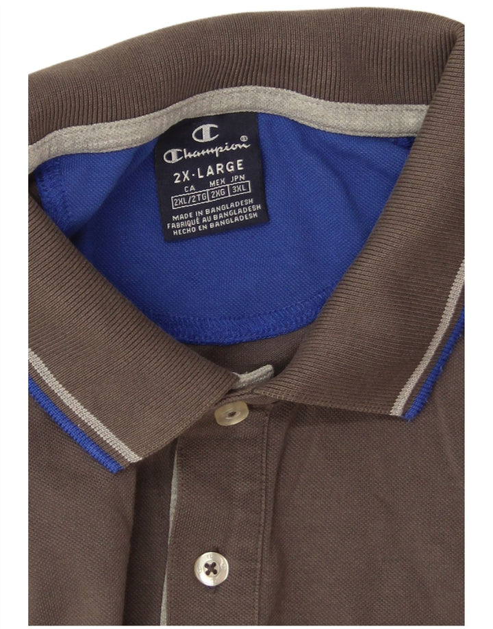 Camisa polo masculina Champion 2XL cinza