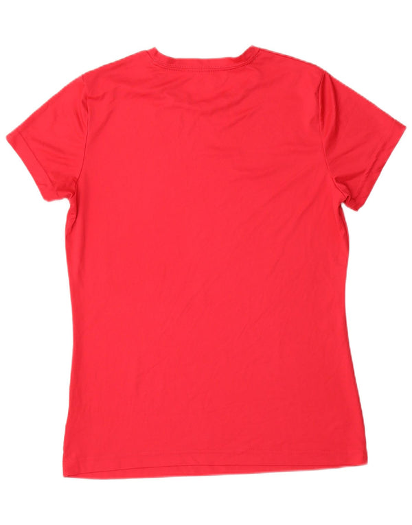 Camiseta feminina Reebok Graphic UK 14 grande poliéster rosa
