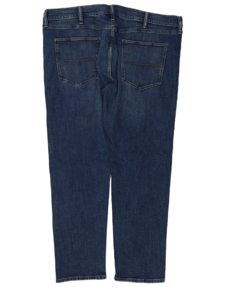 Marks & Spencer Mens Slim Jeans W40 L29 Azul Algodão