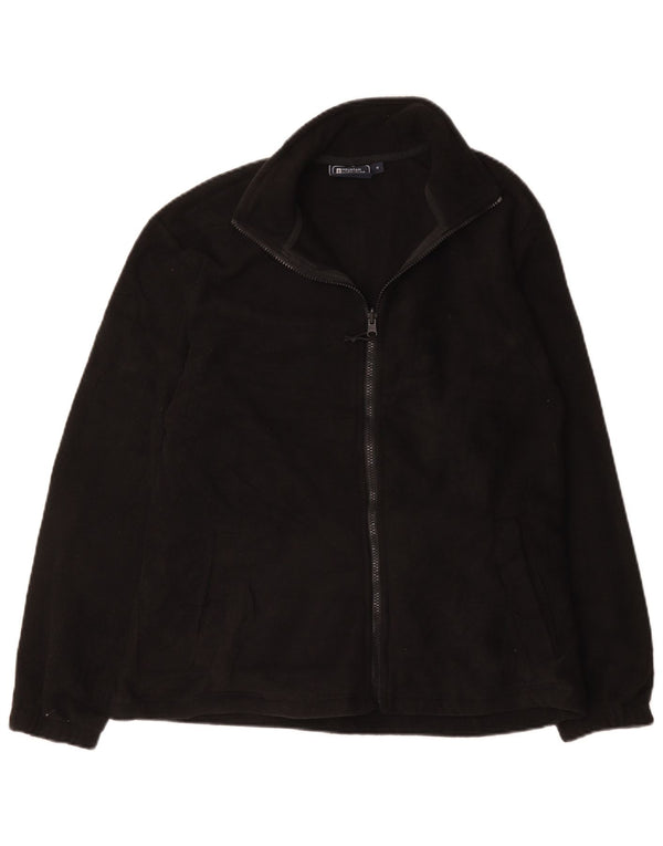 Jaqueta de lã masculina Mountain Warehouse UK 38 poliéster preto médio