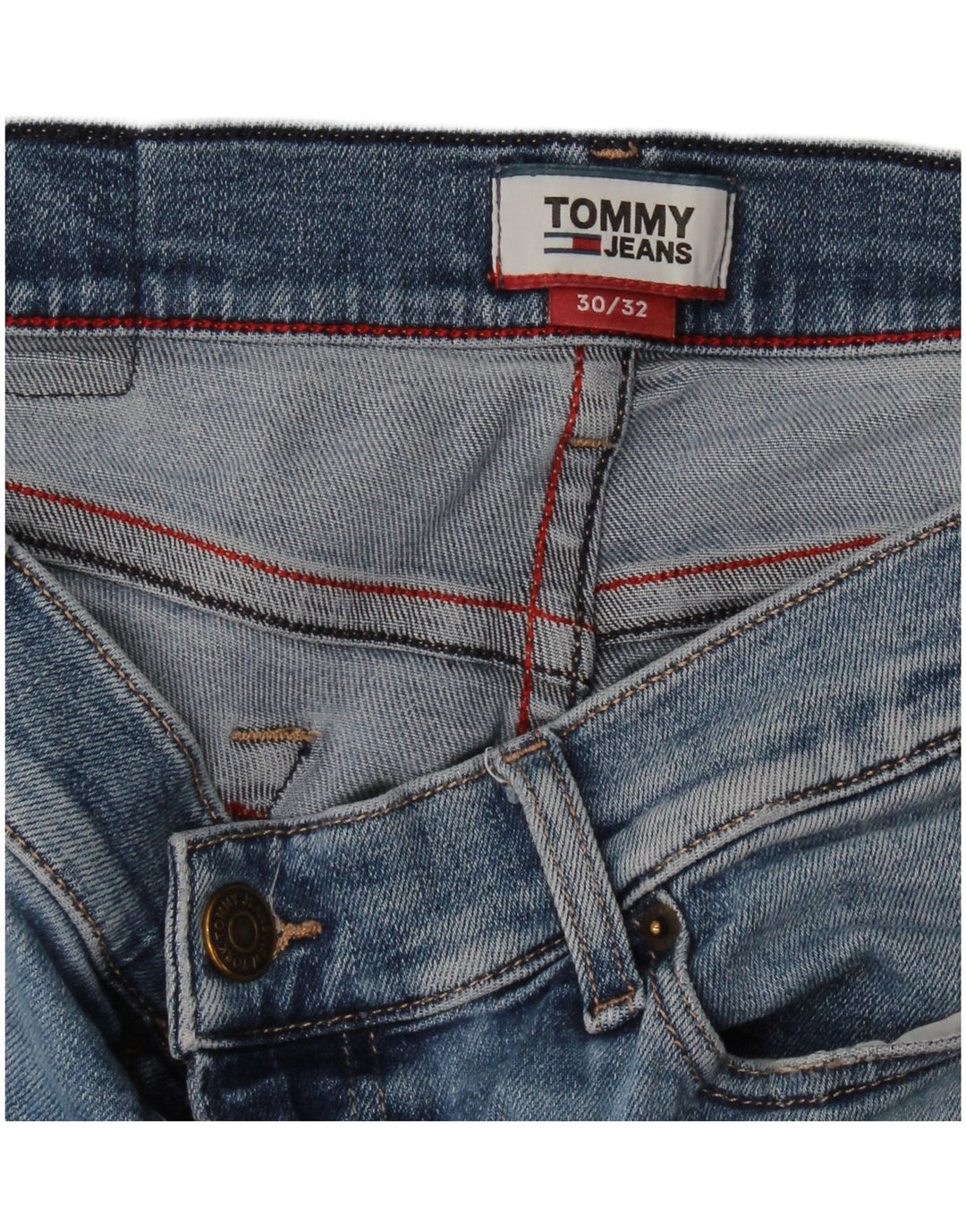 Jeans skinny masculino Tommy Hilfiger W32 L32 azul