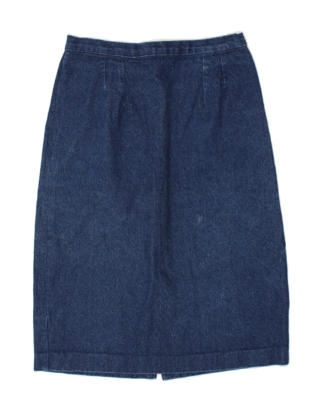 VINTAGE Womens Denim Skirt W32 Large Blue | Vintage Vintage | Thrift | Second-Hand Vintage | Used Clothing | Messina Hembry 