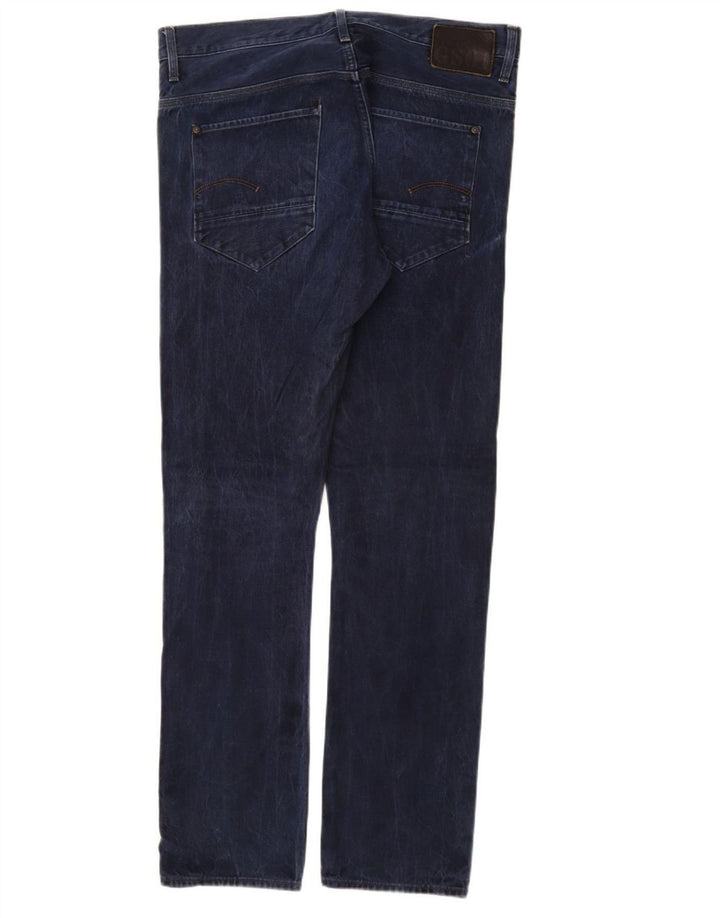Calça jeans slim masculina G-Star W36 L34 algodão azul