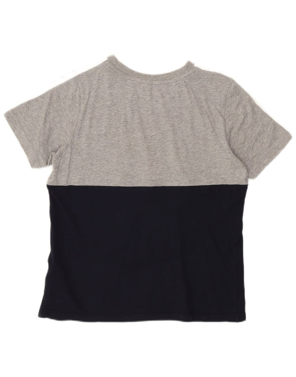 Camiseta Adidas Boys Regular Graphic Top 11-12 Anos Cinza Colorblock