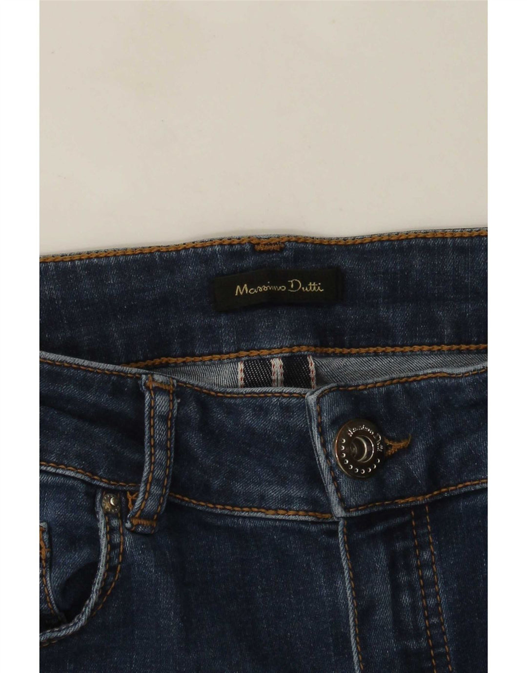 Jeans skinny feminino Massimo Dutti W28 L29 azul