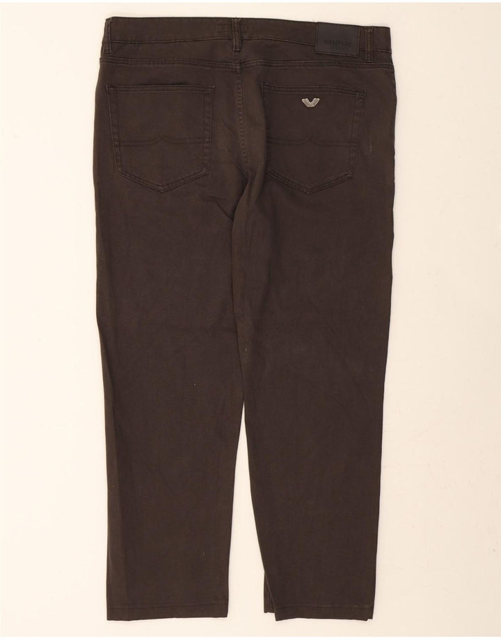 WAMPUM Mens Straight Jeans W36 L27 Brown Cotton Vintage Wampum and Second-Hand Wampum from Messina Hembry 