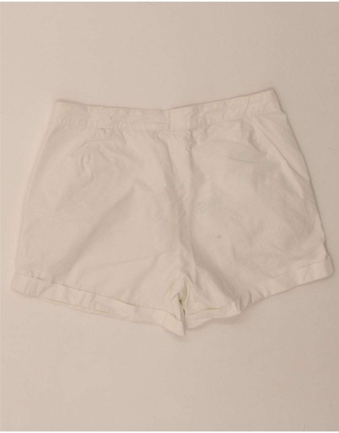 ADIDAS Womens Chino Shorts W34 Large White Cotton Vintage Adidas and Second-Hand Adidas from Messina Hembry 