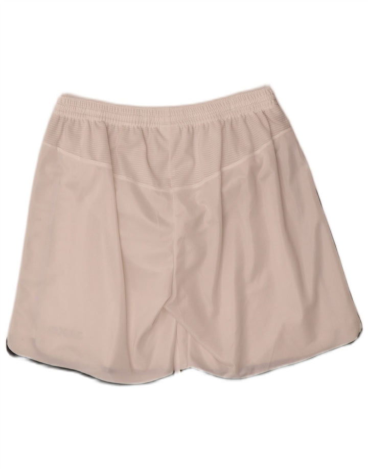 Jako Mens Sport Shorts Médio Poliéster Branco