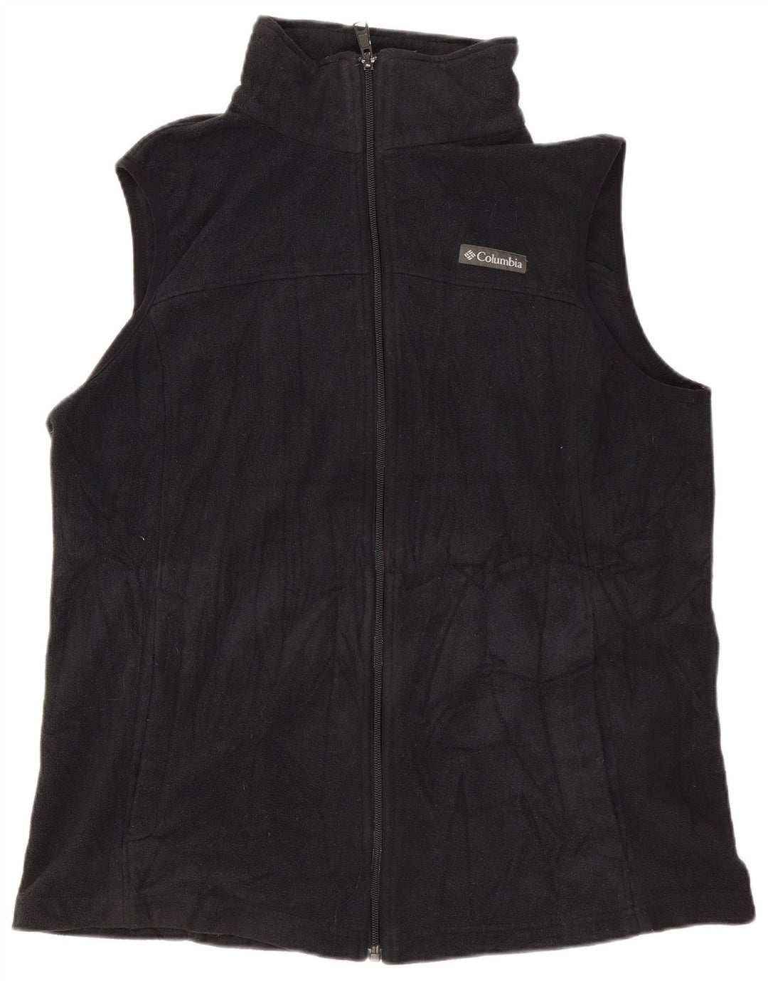 Columbia Womens Fleece Gilet UK 16 Grande Poliéster Preto