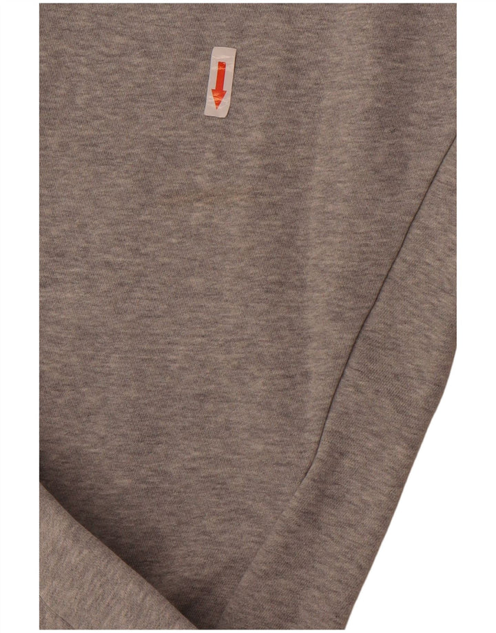 Calça de treino masculina Nike Joggers cinza médio algodão manchado