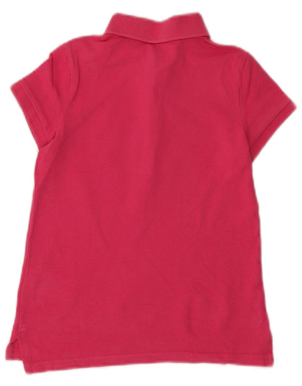 Camisa Polo Ralph Lauren Menina 6-7 Anos Pequena Algodão Rosa