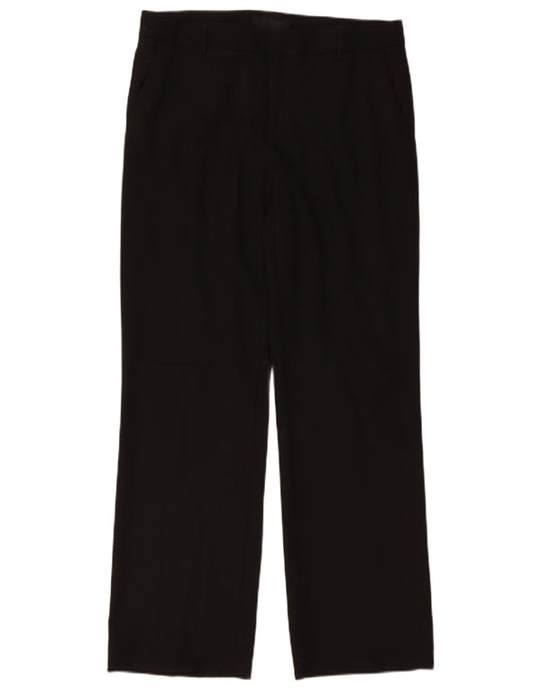 Calça feminina reta casual Zara EU 42 grande W32 L31 preta
