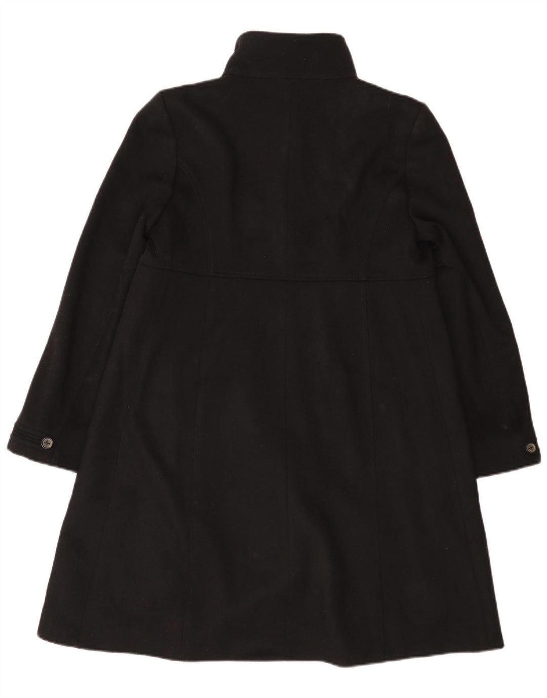 Casaco feminino Zara com peito duplo Reino Unido 14 médio preto