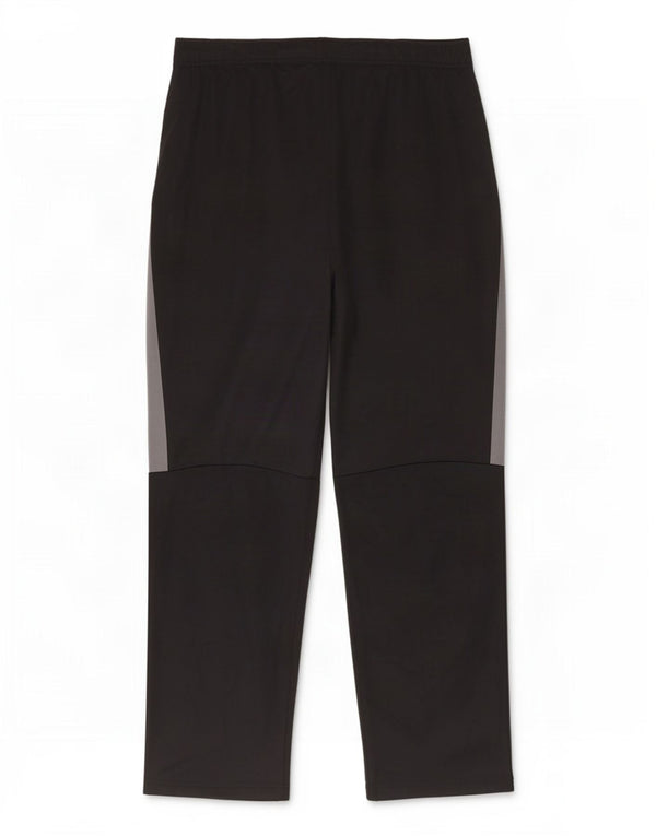 Calça de treino masculina Nike grande preto colorblock poliéster
