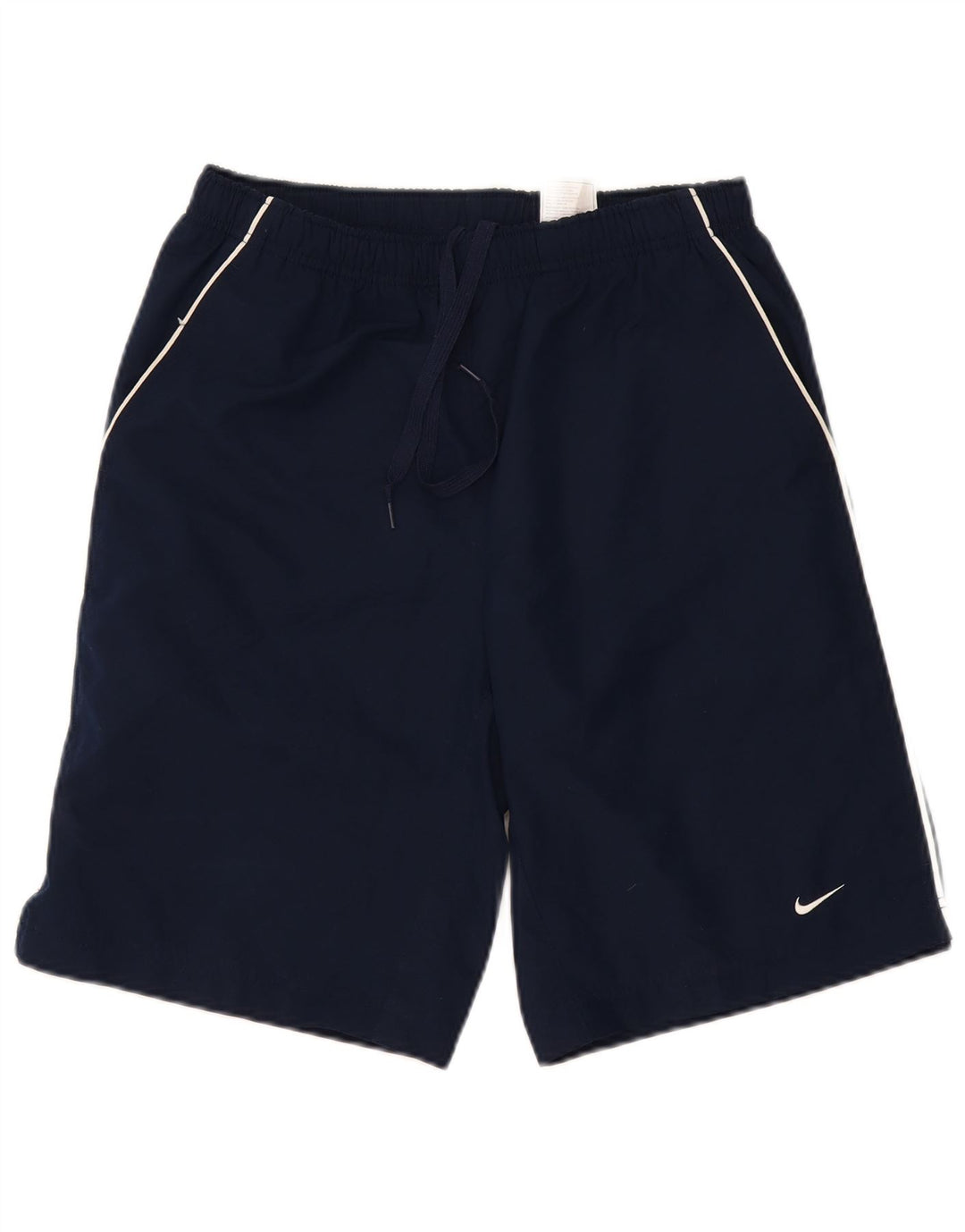 Shorts esportivos masculinos Nike pequenos poliéster azul marinho