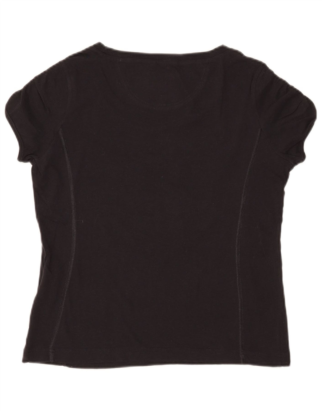 Camiseta feminina CHAMPION Heritage Classics com estampa UK 12 médio preto