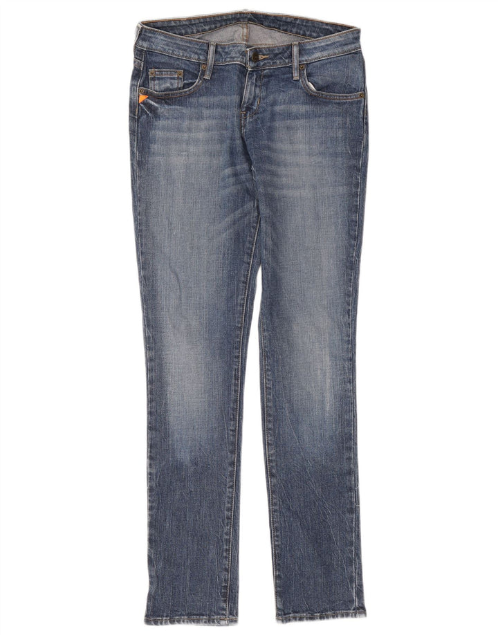 Kappa Jeans Slim Feminino W31 L33 Azul Algodão