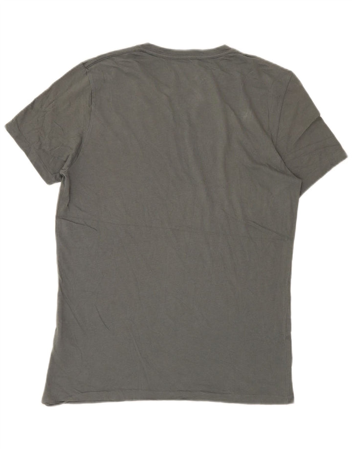 Camiseta masculina All Saints Top médio algodão verde