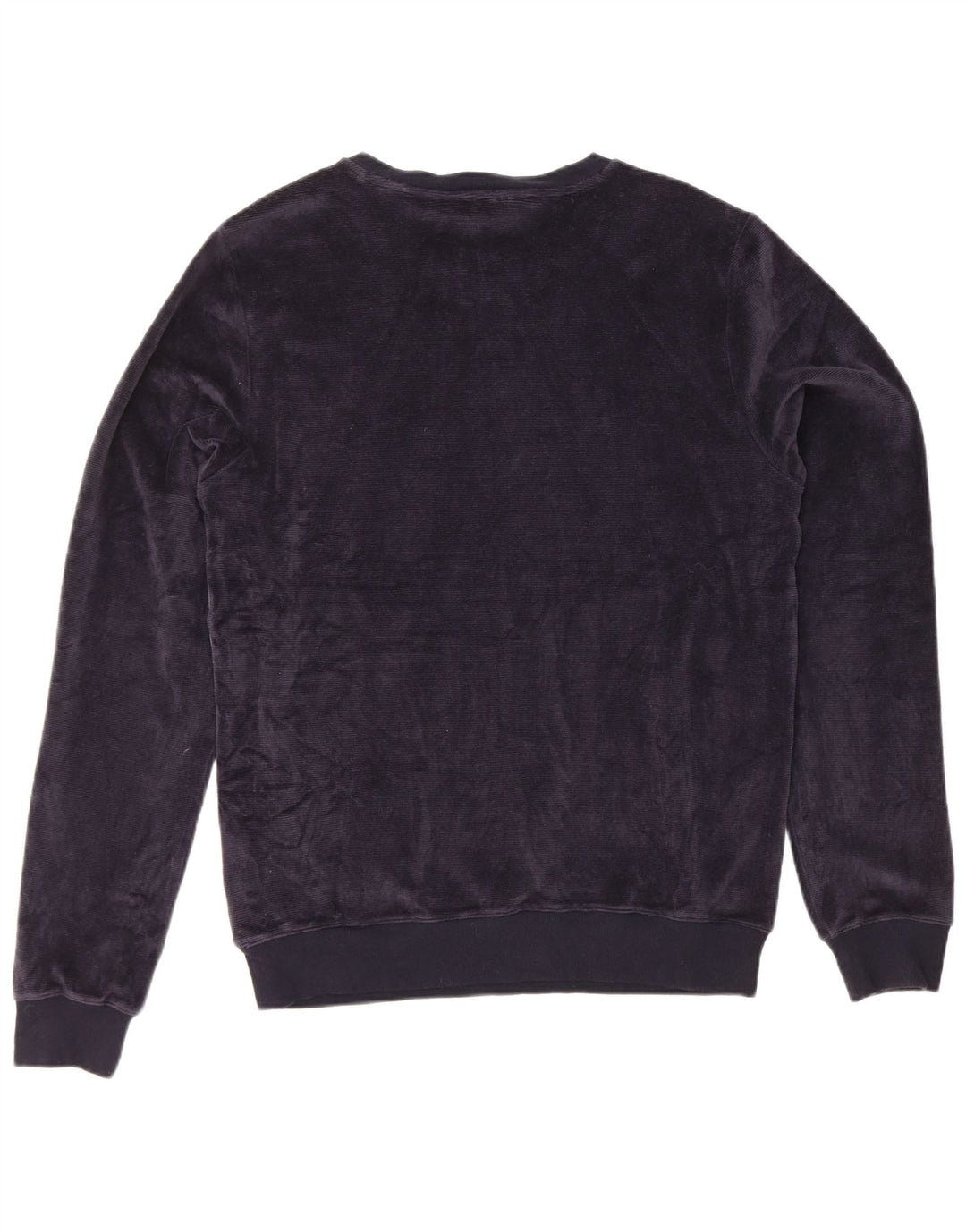 Tommy Hilfiger moletom masculino gráfico de veludo jumper médio azul marinho
