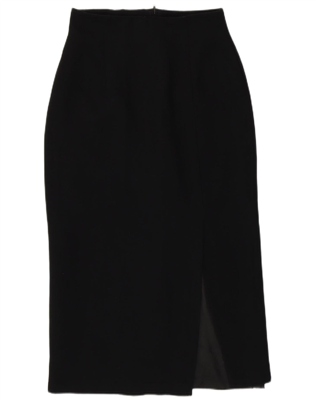 Bernard Saia Midi Feminina Reino Unido 12 Médio W26 Poliéster Preto