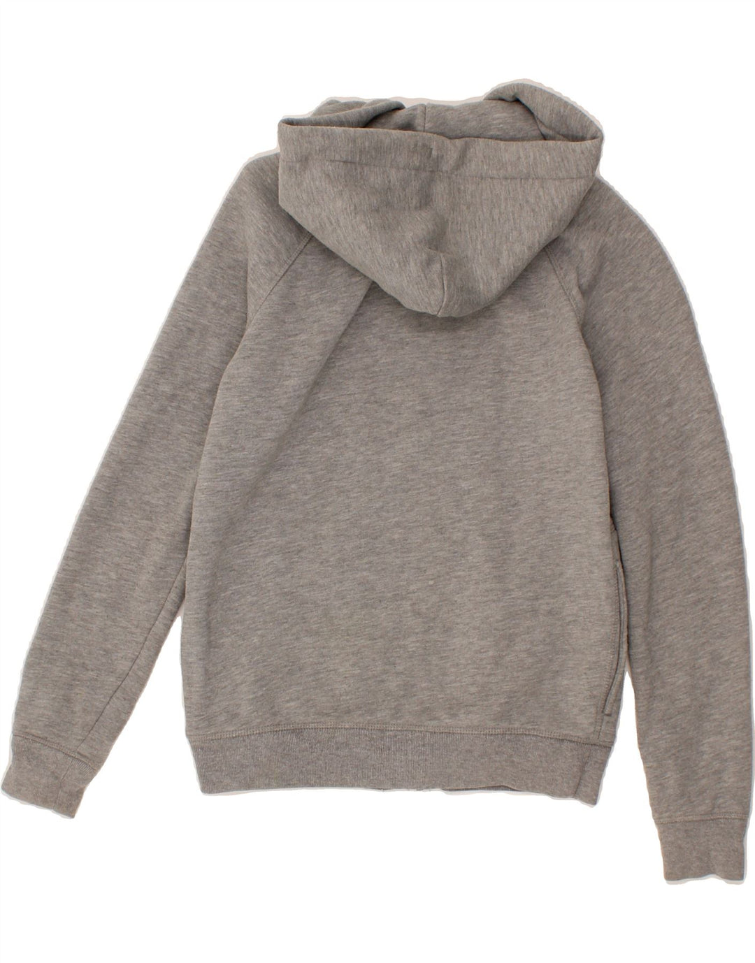 JACK WILLS Womens Zip Hoodie Sweater UK 6 XS Grey Cotton Vintage Jack Wills and Second-Hand Jack Wills from Messina Hembry 