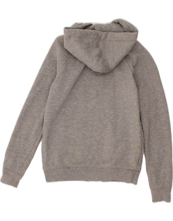 JACK WILLS Womens Zip Hoodie Sweater UK 6 XS Grey Cotton Vintage Jack Wills and Second-Hand Jack Wills from Messina Hembry 