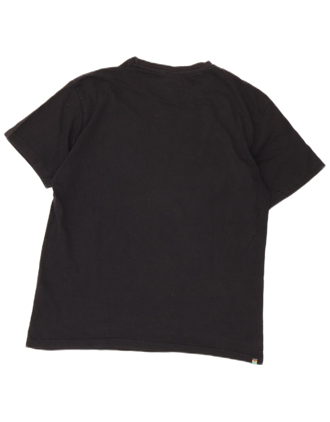 Rip Curl Camiseta masculina gráfica Top médio algodão preto