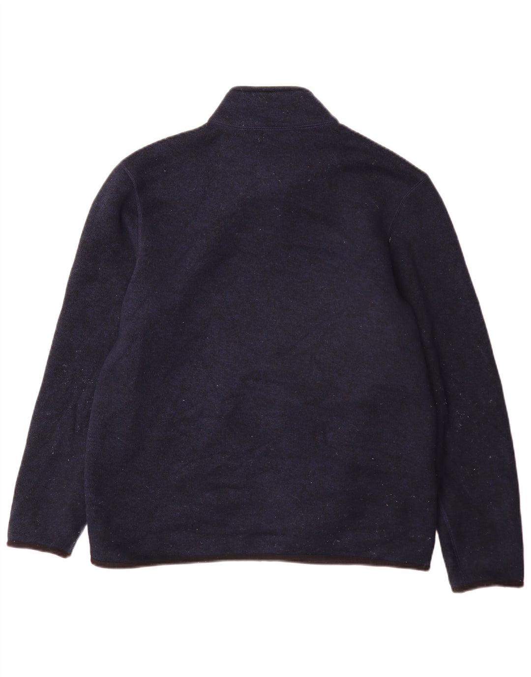 Jaqueta masculina de agasalho Marks & Spencer grande poliéster azul marinho