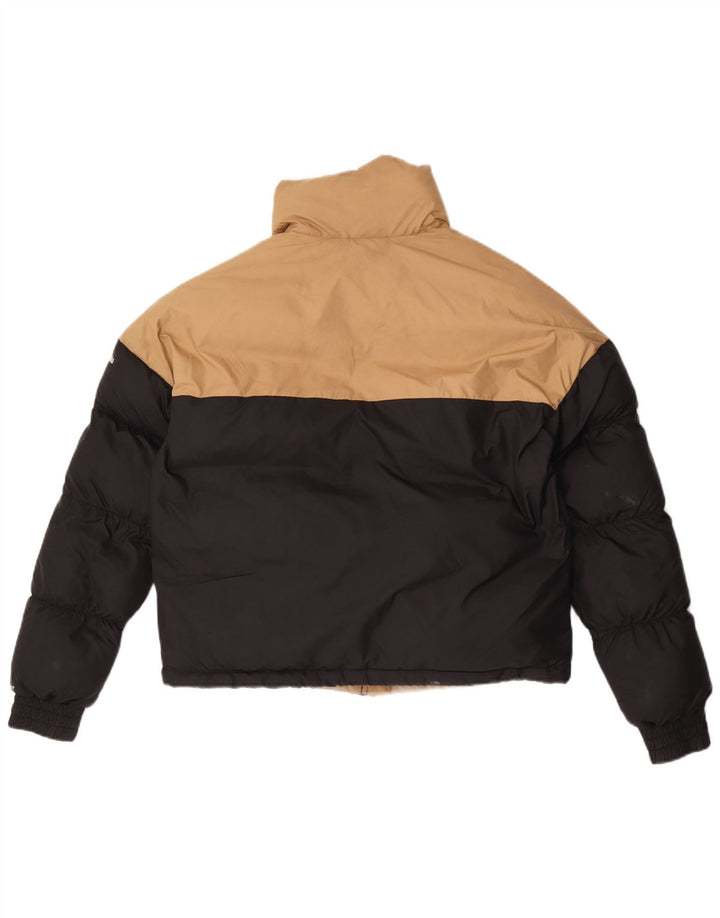 Jaqueta Columbia Feminina Oversized Acolchoada UK 10 Small Black Colourblock