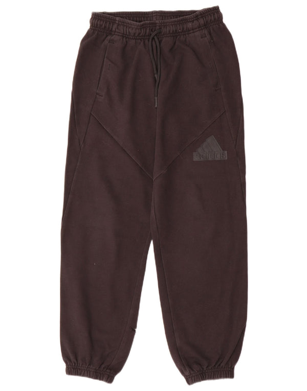 Adidas meninos calças de treino joggers 11-12 anos algodão preto