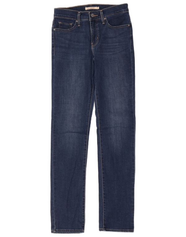 Calça jeans feminina Levi's 312 Shaping Slim W26 L32 azul algodão