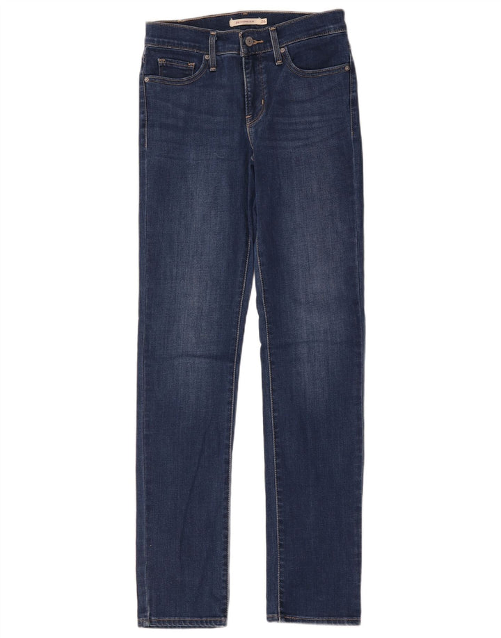 Calça jeans feminina Levi's 312 Shaping Slim W26 L32 azul algodão