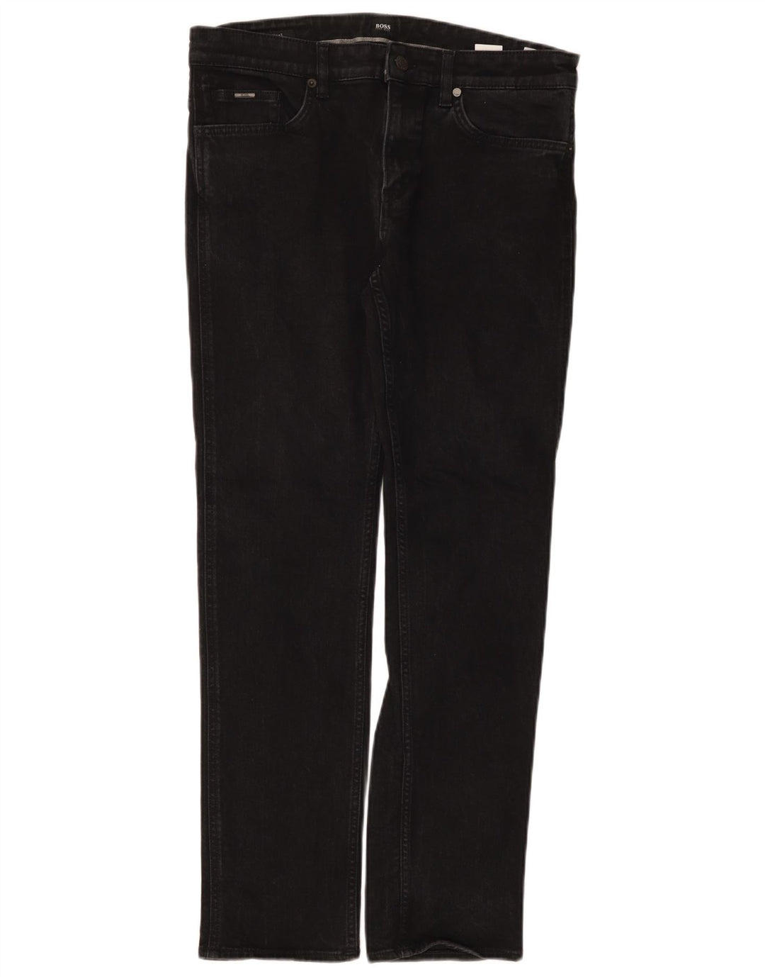 Hugo Boss Masculino Slim Jeans W32 L30 Algodão Preto
