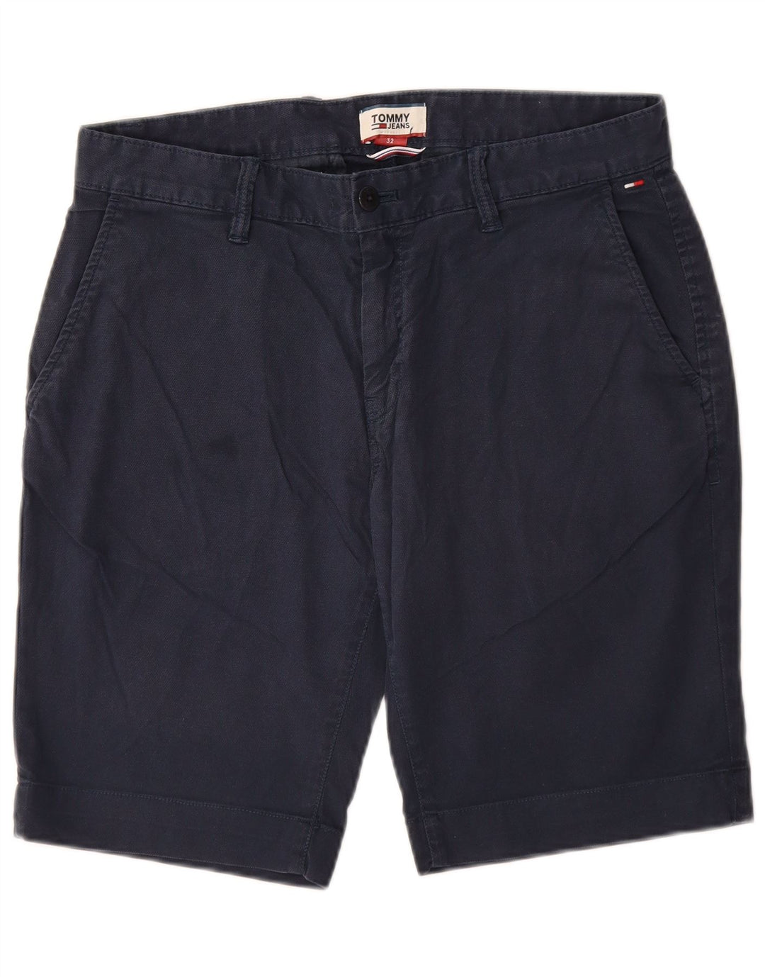 Shorts Chino Masculino TOMMY HILFIGER W32 Médio Algodão Azul Marinho