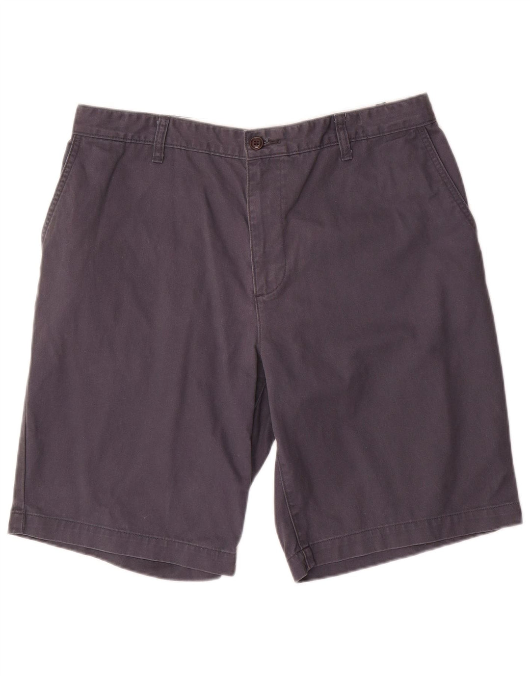Dockers Mens Chino Shorts W36 Grande Algodão Cinza