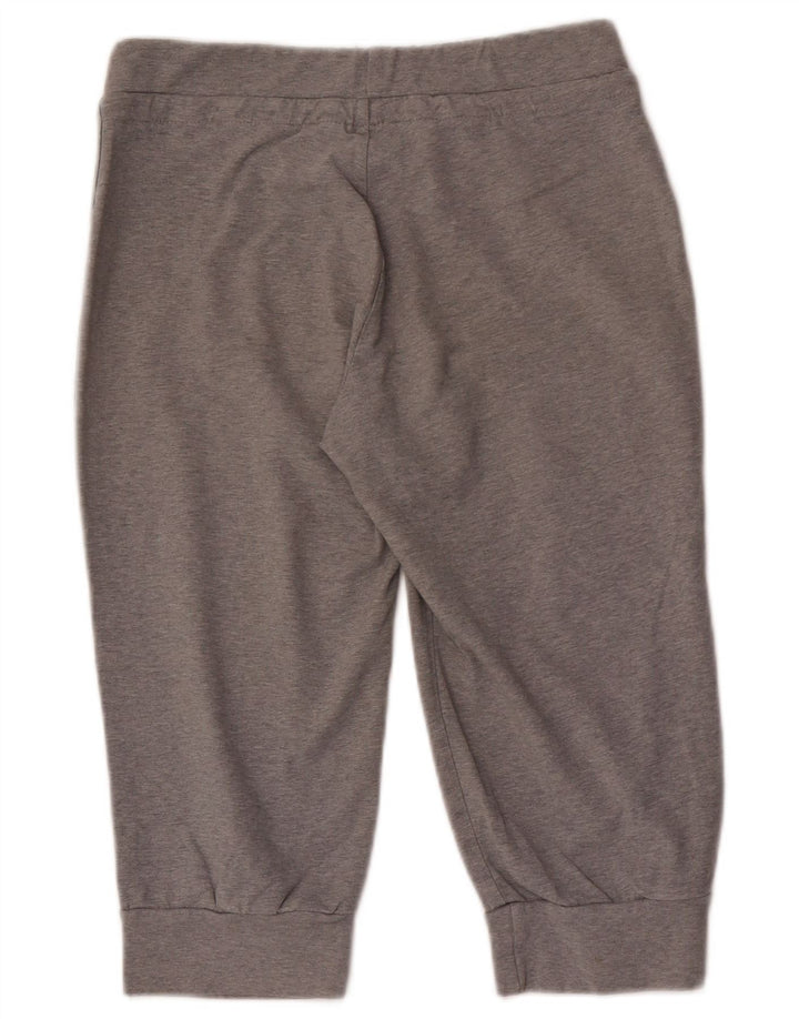 Shorts esportivos femininos Nike UK 12 cinza médio manchado