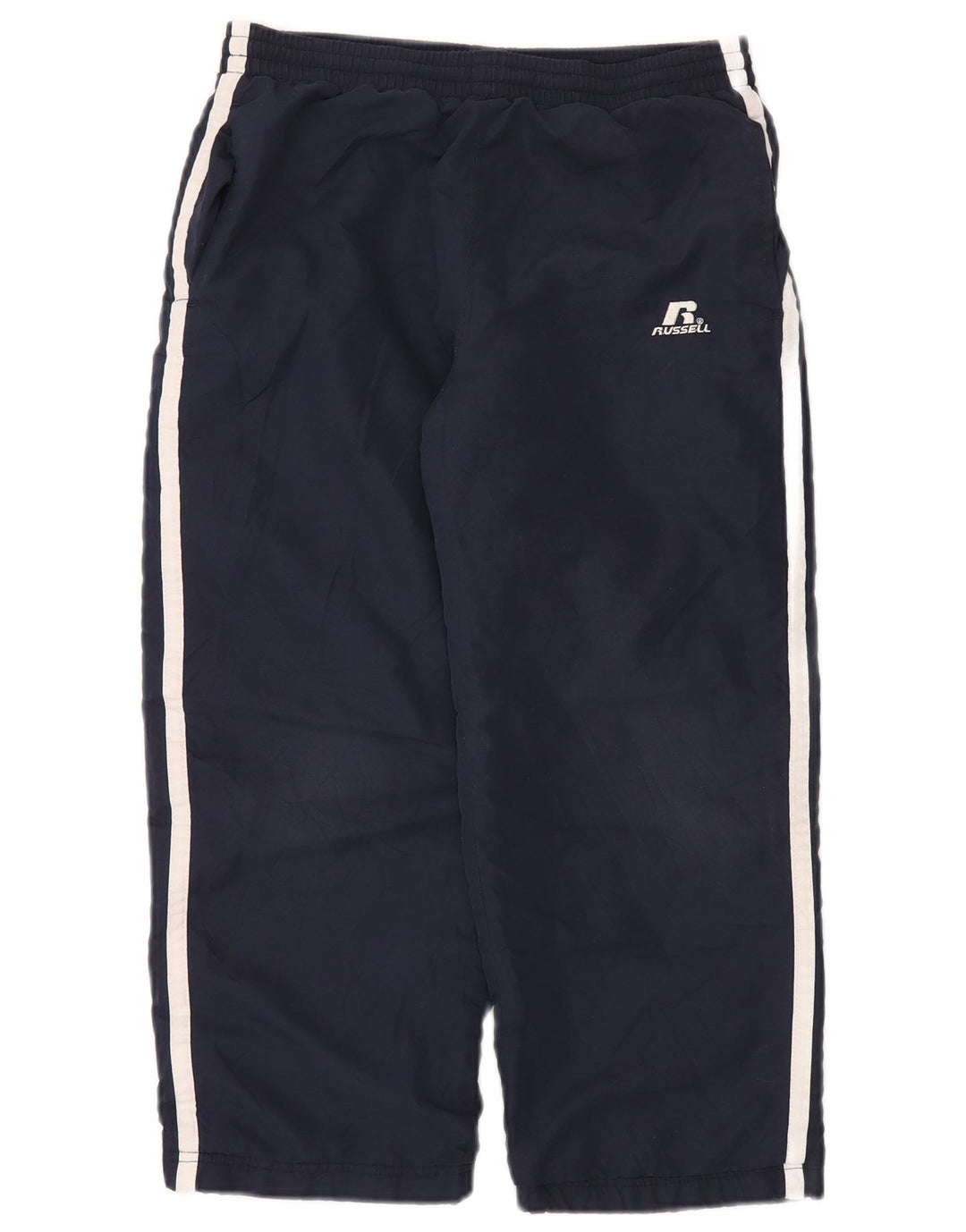Calça corta-vento Russell Athletic Boys 7-8 anos pequena azul marinho