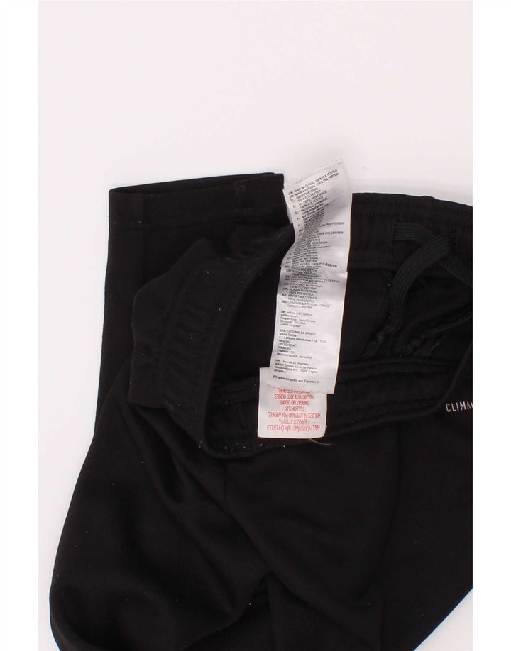 Calças de treino Adidas Boys Climalite 3-4 anos preto poliéster