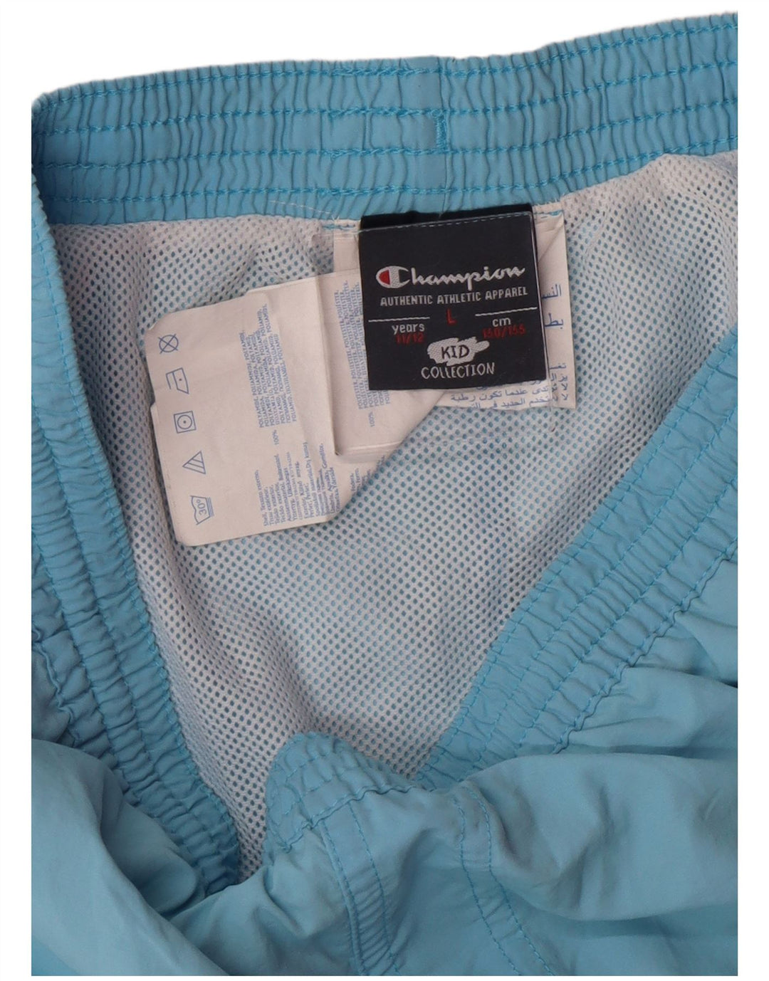 Calção de banho gráfico Champion Boys 11-12 anos grande azul poliamida
