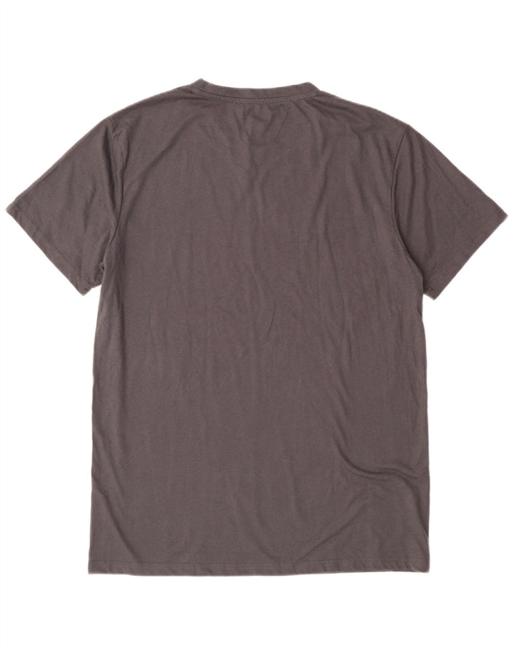 Camiseta masculina PUMA grande algodão cinza