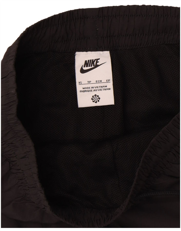 Shorts esportivos femininos Nike UK 6 XS preto poliéster