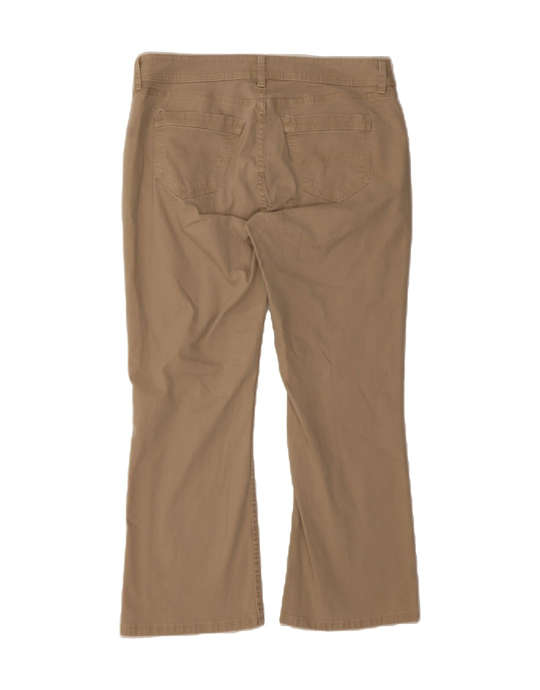 LEE Womens Bootcut Casual Trousers US 16 2XL W36 L28 Beige Cotton Vintage Lee and Second-Hand Lee from Messina Hembry 