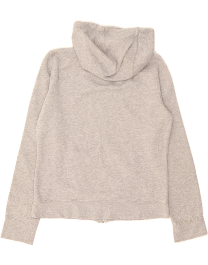 DKNY Girls Zip Hoodie Sweater 11-12 Years Large Grey Cotton Vintage Dkny and Second-Hand Dkny from Messina Hembry 