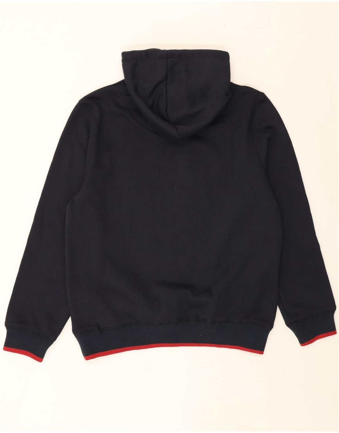 UMBRO Mens Graphic Hoodie Jumper Large Navy Blue Cotton Vintage Umbro and Second-Hand Umbro from Messina Hembry 