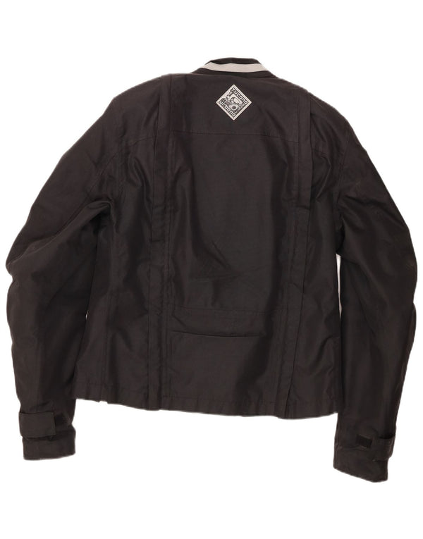 Jaqueta Tucano Urbano Mens Racer UK 36 Pequeno Poliéster Preto