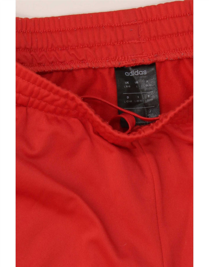Calça de treino feminina Adidas UK 16/18 grande laranja