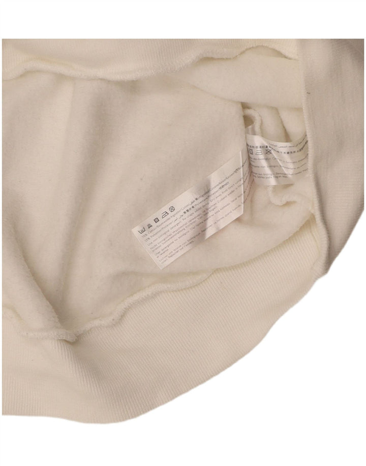 JACK WILLS moletom gráfico masculino jumper grande algodão branco